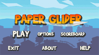 Paper Glider – полёт бумажного самолётика