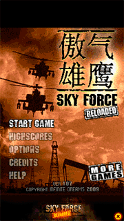 Sky Force Reloaded для NOKIA